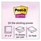Post-it Notes Super Sticky 3 in. x 3 in. Note Pads - Summer Joy Collection Colors (24/Pack)